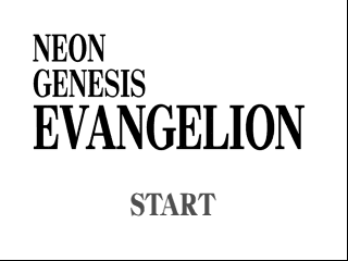 Neon Genesis Evangelion (Japan) Title Screen